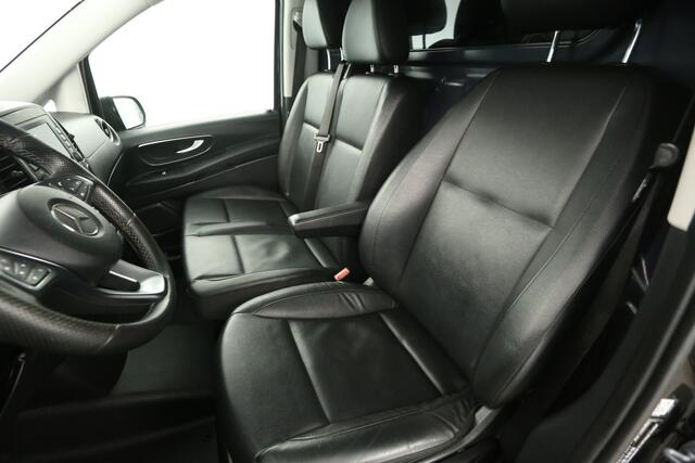 Mercedes-Benz VITO 119 CDI Lang 191PK Automaat Clima Camera Cruise LED Navi Leder 3 Persoons PDC 17"LMV Trekhaak