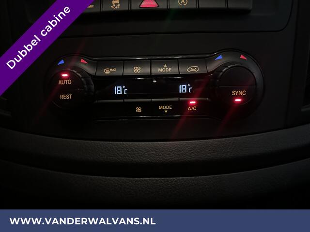 Mercedes-Benz VITO 114 CDI Automaat L2H1 Dubbele cabine Euro6 Airco | Camera | Navigatie | Cruisecontrol 5-Zits, Parkeersensoren, Achterklep