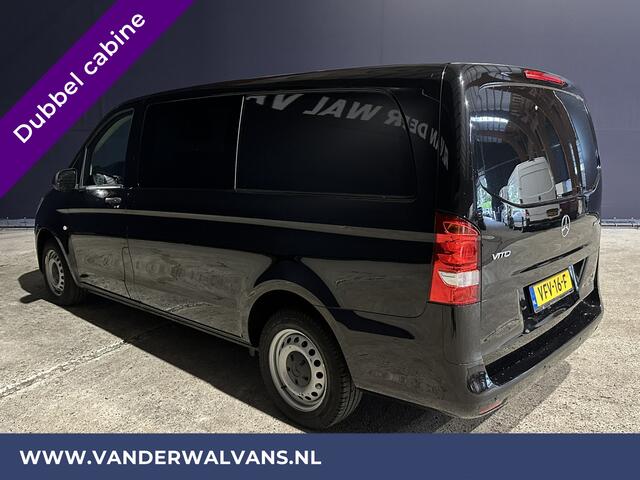 Mercedes-Benz VITO 114 CDI Automaat L2H1 Dubbele cabine Euro6 Airco | Camera | Navigatie | Cruisecontrol 5-Zits, Parkeersensoren, Achterklep