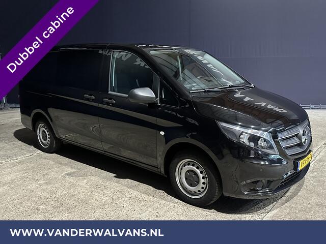 Mercedes-Benz VITO 114 CDI Automaat L2H1 Dubbele cabine Euro6 Airco | Camera | Navigatie | Cruisecontrol 5-Zits, Parkeersensoren, Achterklep