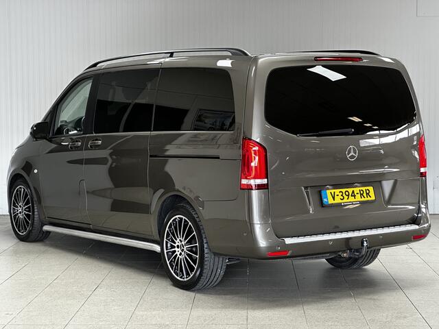 Mercedes-Benz VITO 114 CDI Lang DC Comfort Lease Edition/ Automaat!/ Trekhaak/ 2X Schuifdeur/ 19'' LMV/ Camera/ LED koplampen/ Navi/ Clima/ Cruise/ Elek. pakket/ Bluetooth/ Armsteun/ Multi. Sportstuur/ PDC V+A/ Extra getint glas.