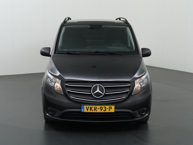 Mercedes-Benz VITO 114 CDI Aut. | XL L3 | Navigatie | Parkeercamera | Climate Control | Cruise Control | 2-zits | Trekhaak | Bumpers in kleur | Schuifdeur L+R | Certified
