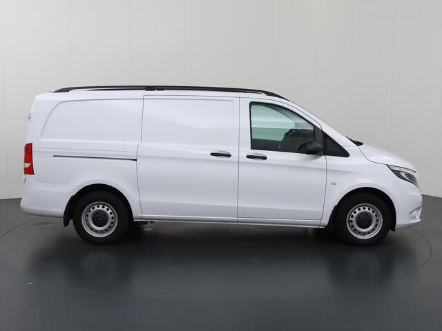 Mercedes-Benz VITO 116 CDI | L2 LANG | AUT. | CAMERA | ILS LED LAMPEN | CRUISE CONTROL | 2500KG TREKHAAK | STOELVERWARMING | BETIMMERDE LAADRUIMTE | APPLE CARPLAY - ANDROID AUTO | 3-ZITS | STANDKACHEL | CERTIFIED