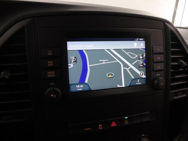Mercedes-Benz VITO 116 CDI Aut. | Lang L2 | LM Velgen | Trekhaak | Cruise Control | Navigatie | 3-zits | Parkeercamera | Certified