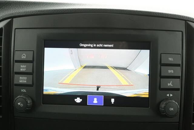 Mercedes-Benz VITO 114 CDI Lang Automaat Airco Camera Carplay Cruise Navigatie 3 Persoons 18"LMV Stoelverw. Achterklep Trekhaak