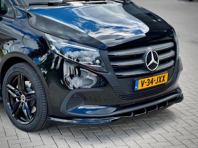 Mercedes-Benz VITO 116 CDI Aut. | L3 XL | Pro | EDITION | 19" Velgen | Spoilerpakket | Treeplanken | Automaat | Parkeercamera | Distronic Plus | Trekhaak 2500Kg | Dubbele schuifdeuren | Stoelverwarming | Nieuw