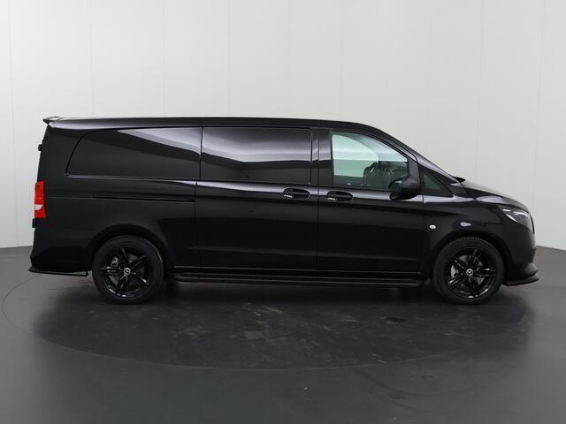 Mercedes-Benz VITO 116 CDI | Aut. | XL L3 | Pro | EDITION | 19" LM VELGEN | SPOILERPAKKET | TREEPLANKEN | Automaat | Parkeercamera | Distronic | 2500Kg Ahw | Dubbele schuifdeuren | Nieuw