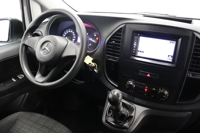 Mercedes-Benz VITO 111 CDI Lang Dubbele Cabine EURO 6 - Airco - Navi - Cruise - ¤ 21.950,- Excl.