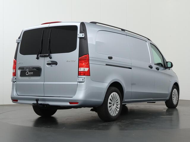 Mercedes-Benz VITO 119 CDI XL L3 | PRO | AUT. | MULTI-BEAM LED | CAMERA | CARPLAY / ANDROID AUTO | ACHTERDEUREN | ALARM | DODEHOEKDETECTIE | TREKHAAK | SPOORASSISTENT | CHROOM INTERIEUR PAKKET | CERTIFIED