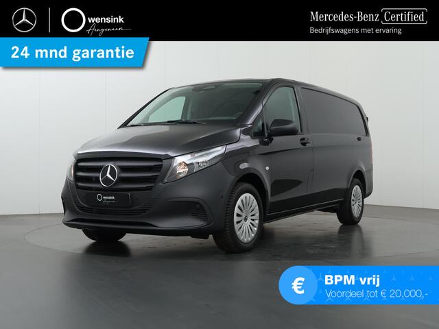 Mercedes-Benz VITO 116 CDI L2 | Aut. | PRO | 2500 KG TREKHAAK AHW | STOELVERWARMING | PARKEERCAMERA | DODEHOEKASSISTENT | SPOORASSISTENT | BIJRIJDERSBANK | METALLIC