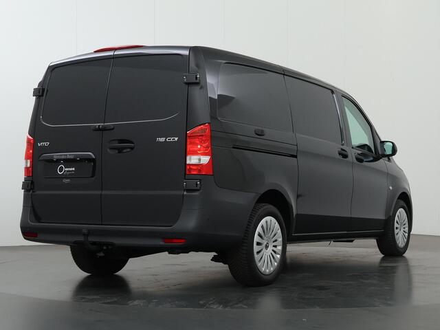 Mercedes-Benz VITO 116 CDI L2 | Aut. | PRO | 2500 KG TREKHAAK AHW | STOELVERWARMING | PARKEERCAMERA | DODEHOEKASSISTENT | SPOORASSISTENT | BIJRIJDERSBANK | METALLIC