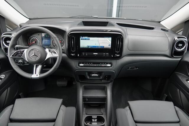 Mercedes-Benz VITO 119Cdi 190Pk 9G-Tronic Aut. | Dubbele Cabine | Mixto Pro | Extra lang | 2xSchuifdeur | Achteruitrijcamera | Afneembare trekhaak | Spoilerpack | Rode remzadels | 20''