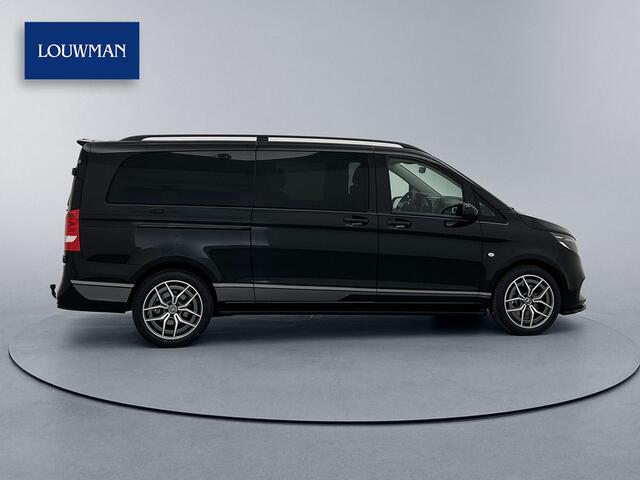 Mercedes-Benz VITO 119 CDI L3 DC *Edition* Leder Dubbel cabine 19"inch AMG Black-Pack Extra Lang Dubbele Schuifdeur Multibeam LED Trekhaak Achteruitrijcamera Betimmering