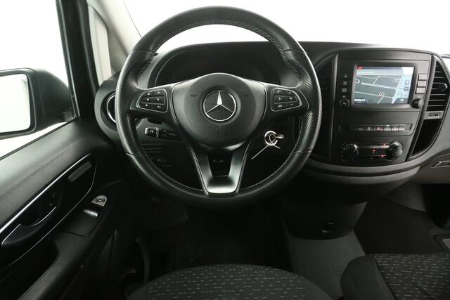 Mercedes-Benz VITO 114 CDI Lang Automaat Airco Camera Carplay Cruise Trekhaak Navigatie 3 Persoons 18''LMV