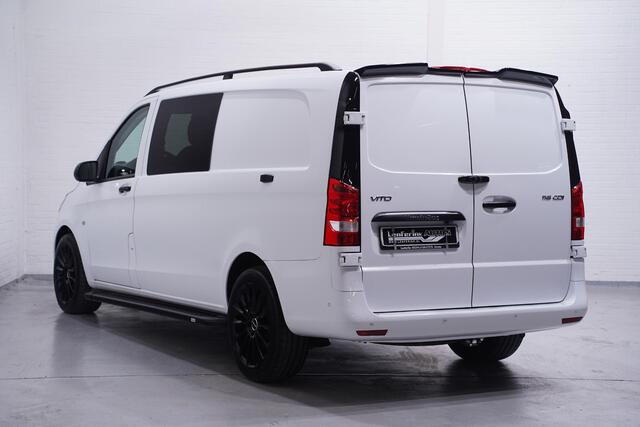 Mercedes-Benz VITO 116 CDI 163 pk Dubbel Cabine Black&White Edition 19" LMV, Treeplanken, Spoilers V+A, Apple Carplay, 5-Zits