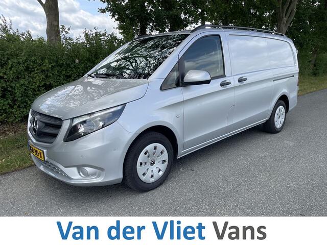 Mercedes-Benz VITO 114 CDI E6 Automaat Lang BPM Vrij! Lease ¤398 p/m, Airco, Navi+Camera, PDC V+A, Aluca inrichting, 2 schuifdeuren, Onderhoudshistorie aanwezig