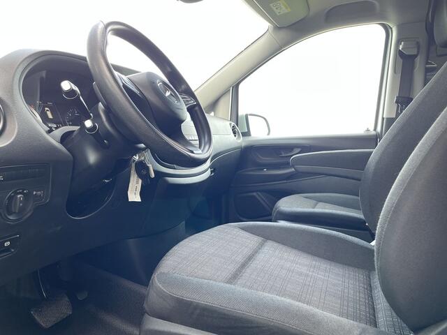 Mercedes-Benz VITO 114 CDI E6 Automaat Lang BPM Vrij! Lease ¤398 p/m, Airco, Navi+Camera, PDC V+A, Aluca inrichting, 2 schuifdeuren, Onderhoudshistorie aanwezig