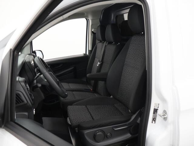 Mercedes-Benz VITO 116 CDI Aut. | XL L3 | Pro | Navigatie | Parkeercamera | Stoelverwarming | Keyless Go | 3-zits | Achterdeuren | Certified