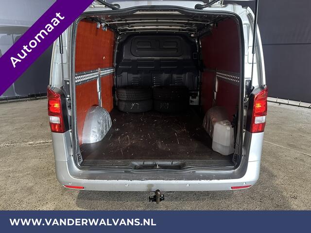 Mercedes-Benz VITO 114 CDI 7G-Tronic Automaat L2H1 Euro6 Airco | Camera | 2500KG Trekhaak | 17"LMV Parkeersensoren V+A, Navigatie, Cruisecontrol, Licht metalen velgen, Bijrijdersbank, Dakrails