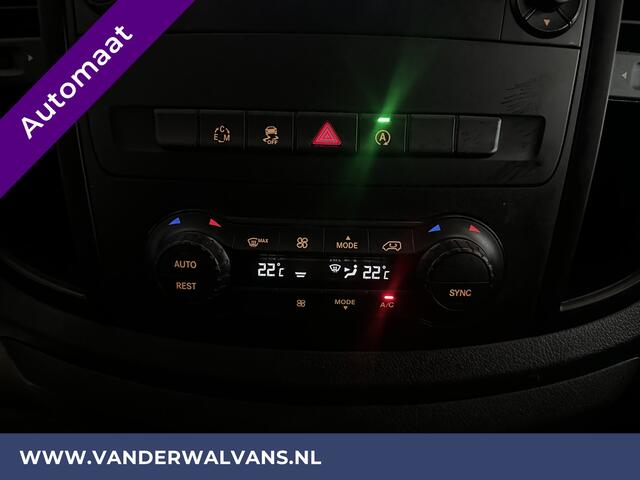 Mercedes-Benz VITO 114 CDI 7G-Tronic Automaat L2H1 Euro6 Airco | Camera | 2500KG Trekhaak | 17"LMV Parkeersensoren V+A, Navigatie, Cruisecontrol, Licht metalen velgen, Bijrijdersbank, Dakrails