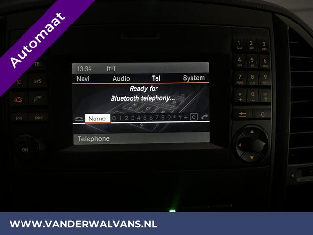 Mercedes-Benz VITO 114 CDI 7G-Tronic Automaat L2H1 Euro6 Airco | Camera | 2500KG Trekhaak | 17"LMV Parkeersensoren V+A, Navigatie, Cruisecontrol, Licht metalen velgen, Bijrijdersbank, Dakrails