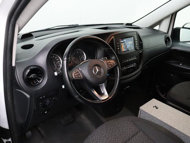 Mercedes-Benz VITO 116CDI 9G-Tronic Automaat Lang | 2xSchuifdeur | Navigatie | Airco | Cruise | Trekhaak | Betimmering
