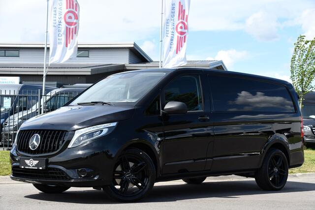 Mercedes-Benz VITO 119 CDI L2 Black Edition Adaptieve Cruise, Camera, Carplay, 190PK, LED, Automaat, Multimedia, Stoelverwarming, Uniek!