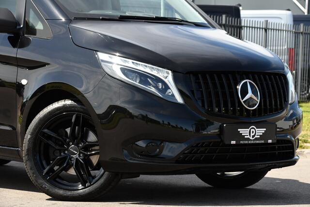 Mercedes-Benz VITO 119 CDI L2 Black Edition Adaptieve Cruise, Camera, Carplay, 190PK, LED, Automaat, Multimedia, Stoelverwarming, Uniek!