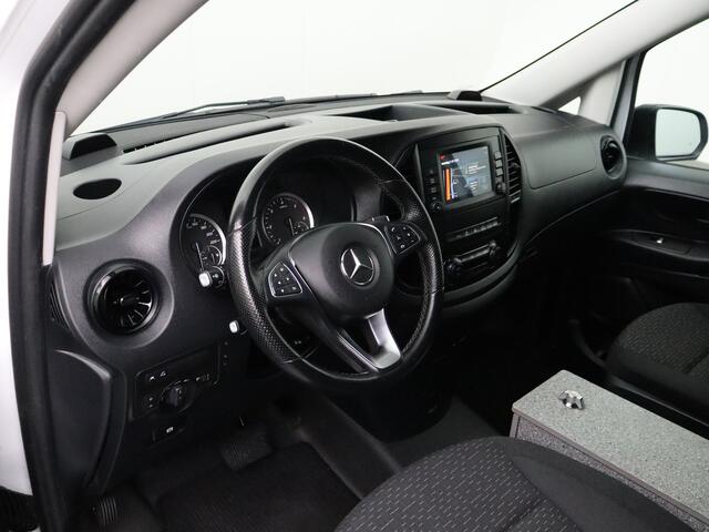 Mercedes-Benz VITO 116CDI 9G-Tronic Automaat Lang | 2xSchuifdeur | Navigatie | Airco | Cruise | Trekhaak | Betimmering