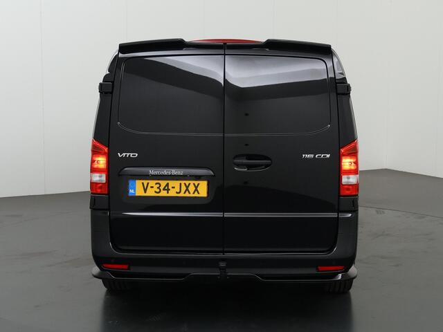 Mercedes-Benz VITO 116 CDI Aut. | L3 XL | Pro | EDITION | 19" Velgen | Spoilerpakket | Treeplanken | Automaat | Parkeercamera | Distronic Plus | Trekhaak 2500Kg | Dubbele schuifdeuren | Stoelverwarming | Nieuw