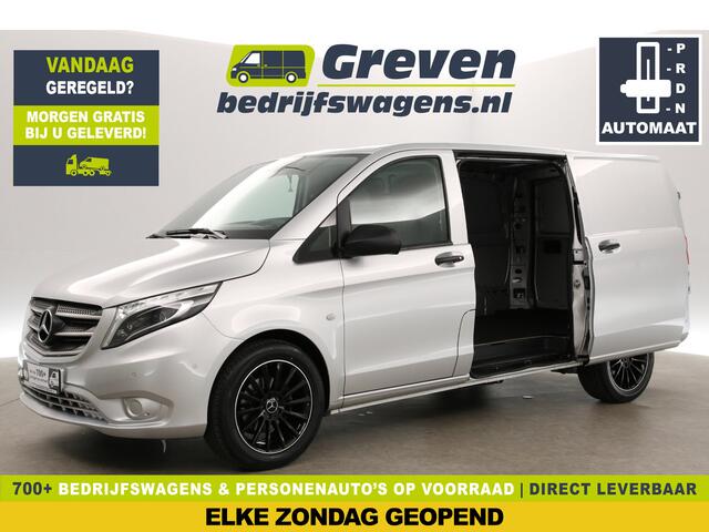 Mercedes-Benz VITO 114 CDI Lang Automaat Airco Camera Cruise Carplay LED Navi Trekhaak 3 Persoons 2xSchuifdeur 18"LMV PDC