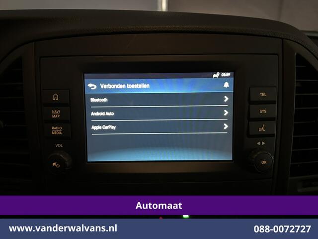 Mercedes-Benz VITO 116 CDI 164pk 9G-Tronic Automaat L2H1 Euro6 Airco | Camera | Apple Carplay | Android Auto Cruisecontrol, 2500kg Trekhaak, Parkeersensoren, Bijrijdersbank