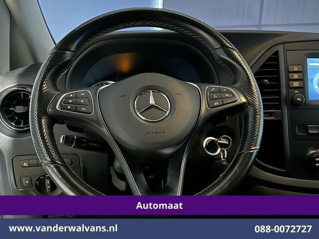 Mercedes-Benz VITO 116 CDI 164pk 9G-Tronic Automaat L2H1 Euro6 Airco | Camera | Apple Carplay | Android Auto Cruisecontrol, 2500kg Trekhaak, Parkeersensoren, Bijrijdersbank