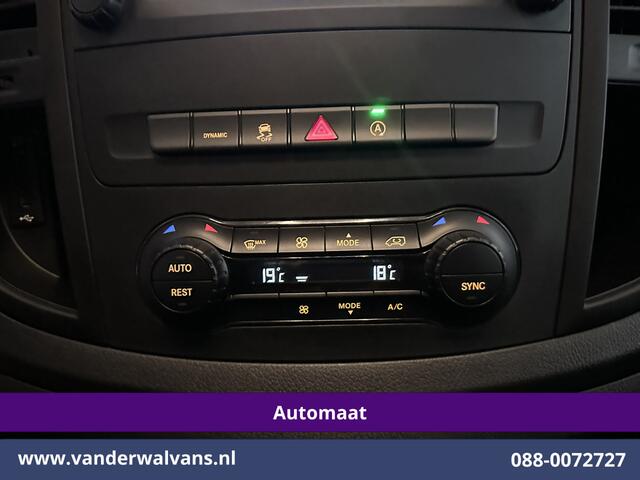 Mercedes-Benz VITO 116 CDI 164pk 9G-Tronic Automaat L2H1 Euro6 Airco | Camera | Apple Carplay | Android Auto Cruisecontrol, 2500kg Trekhaak, Parkeersensoren, Bijrijdersbank