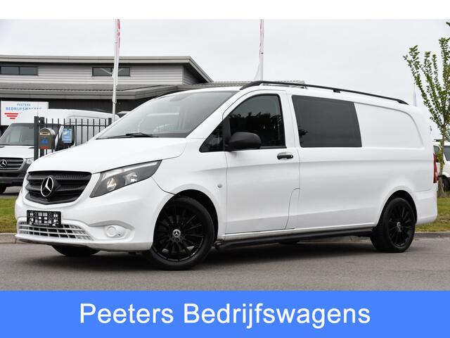 Mercedes-Benz VITO 119 CDI L3 DC PB Edition Camera, Cruise, 190pk, Multimedia, Automaat, Trekhaak, Leder, Uniek!