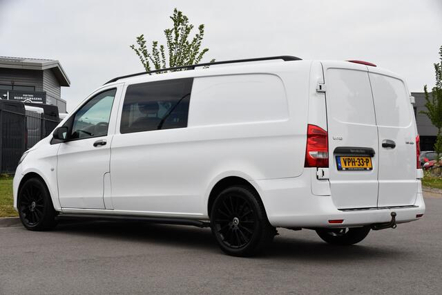 Mercedes-Benz VITO 119 CDI L3 DC PB Edition Camera, Cruise, 190pk, Multimedia, Automaat, Trekhaak, Leder, Uniek!
