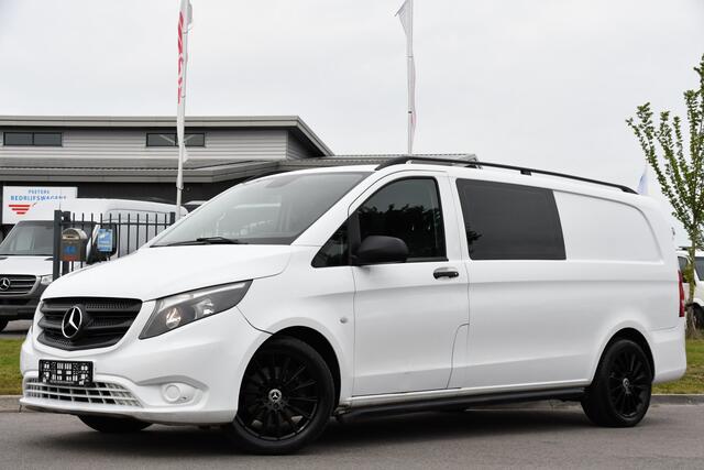 Mercedes-Benz VITO 119 CDI L3 DC PB Edition Camera, Cruise, 190pk, Multimedia, Automaat, Trekhaak, Leder, Uniek!