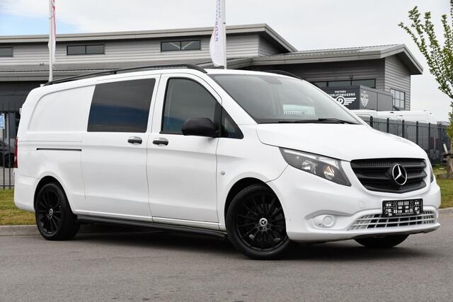 Mercedes-Benz VITO 119 CDI L3 DC PB Edition Camera, Cruise, 190pk, Multimedia, Automaat, Trekhaak, Leder, Uniek!
