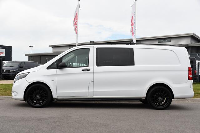 Mercedes-Benz VITO 119 CDI L3 DC PB Edition Camera, Cruise, 190pk, Multimedia, Automaat, Trekhaak, Leder, Uniek!