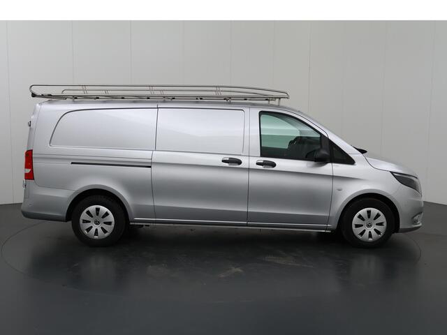 Mercedes-Benz VITO 114 CDI Aut. | L3 XL | Imperiaal | Airco | Cruise Control | 3-zits | Navigatie | Parkeercamera | Achterdeuren | Trekhaak | Certified