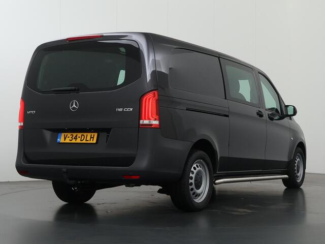 Mercedes-Benz VITO 116 CDI Extra Lang | Dubbel Cabine ¤57.995,- | Sidebars | LED | Trekhaak |