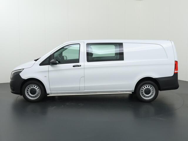 Mercedes-Benz VITO 116 CDI Extra Lang | Dubbel Cabine ¤57.995,- | Sidebars | LED | Trekhaak |