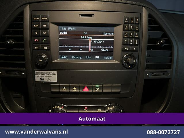 Mercedes-Benz VITO 114 CDI 136pk Automaat L3H1 Euro6 Airco | Camera | Oprijplaat | Cruisecontrol Bijrijdersbank