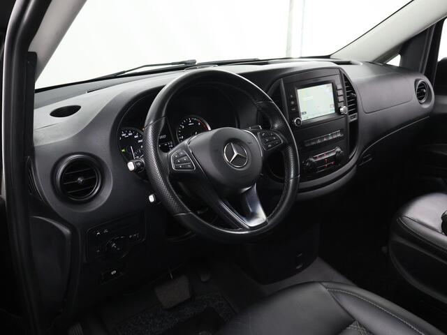 Mercedes-Benz VITO 119 CDI Aut. | L2 Lang | Dubbele Cabine | Navigatie | Parkeercamera | Airco | Cruise Control | LM Velgen | Trekhaak | Lederen Bekleding |