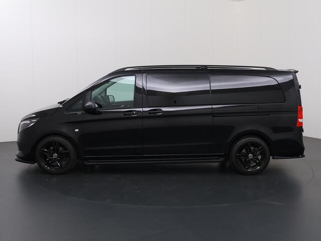 Mercedes-Benz VITO 119 CDI XL L3 Pro | Dubbele Cabine | EDITION | MULTI-BEAM LED | ACHTERUITRIJCAMERA | 2500 KG AHW TREKHAAK | ACHTERDEUREN | 2X ZIJSCHUIFDEUR | CRUISE CONTROL | STOEL - STOEL | METALLIC