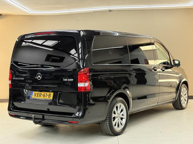 Mercedes-Benz VITO 116 CDI Lang DC Comfort, 164Pk, 2022, Dubbel Cabine, Parkeersensoren, Navigatie, Lichtmetalen velgen, Trekhaak, Achteruitrijcamera, Cruise control,