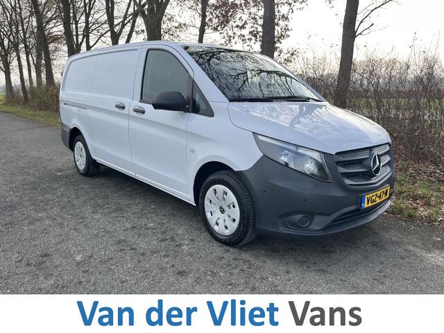 Mercedes-Benz VITO 114 CDI 136pk E6 Lang BPM Vrij! Lease ¤380 p/m, Airco, Carplay, Trekhaak, PDC V+A, Onderhoudshistorie aanwezig