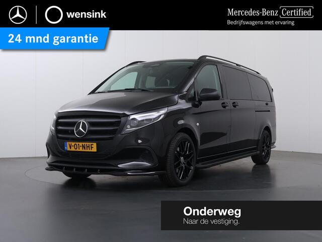 Mercedes-Benz VITO 119 CDI 190 PK | DUBBEL CABINE | L3 XL | AUT. | MULTI-BEAM LED | ACHTERUITRIJCAMERA | 2500 KG AHW TREKHAAK | ACHTERDEUREN | 2X ZIJSCHUIFDEUR | CRUISE CONTROL | DODEHOEKDETECTIE | SPOORASSISTENT