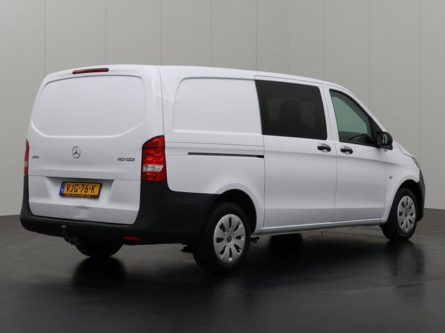 Mercedes-Benz VITO Lang Dubbele Cabine Comfort | Airco | Cruise | Trekhaak | Privacy Glass