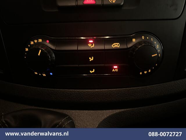 Mercedes-Benz VITO 114 CDI 136pk L2H1 Euro6 Airco | Camera | Navigatie | Cruisecontrol | Trekhaak Parkeersensoren, Stoelverwarming